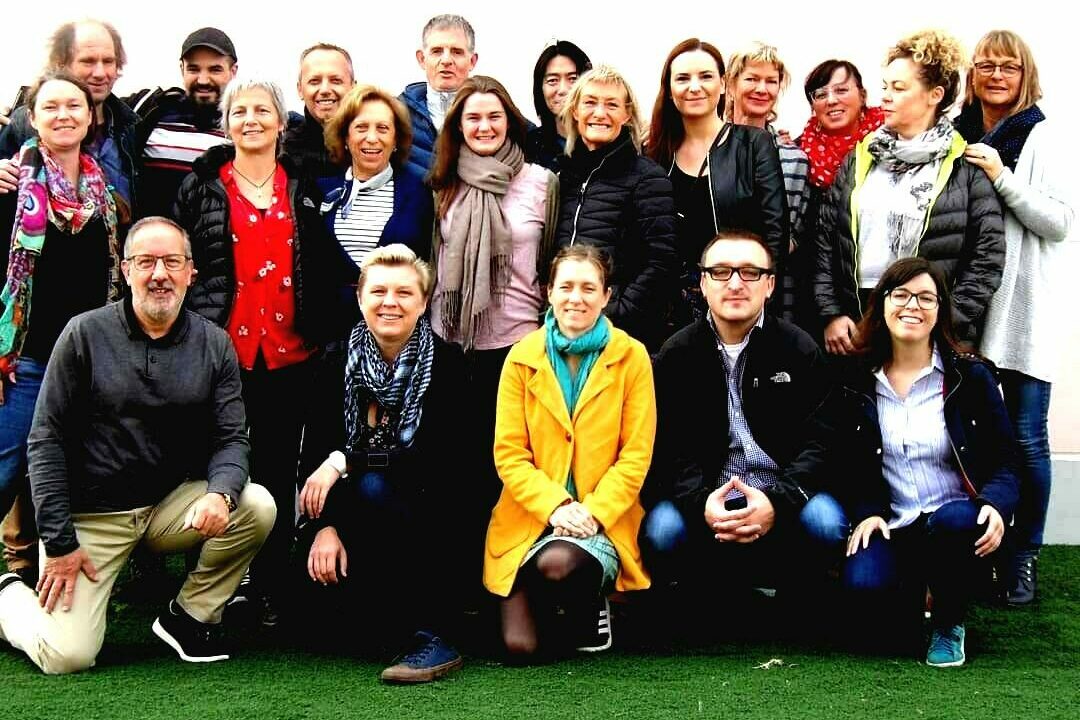 Grupo de participantes na Reunião Transnacional do Projeto em Ponte de Sor, Out. 19